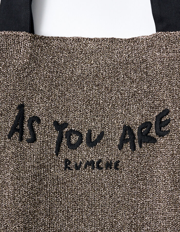 Bond Yarn Tote Bag / gold