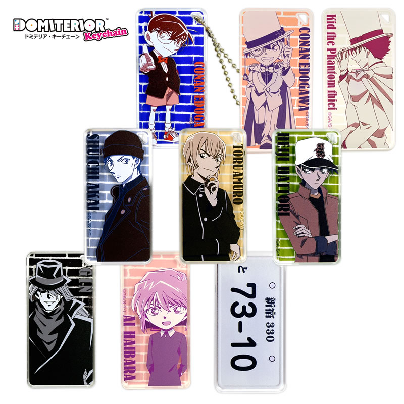 ドミテリアキーチェーン 名探偵コナン Vol 2 メール便可 ご注文より15営業日前後にて発送 Goods キャラクター雑貨 Run A Town ラナタウン