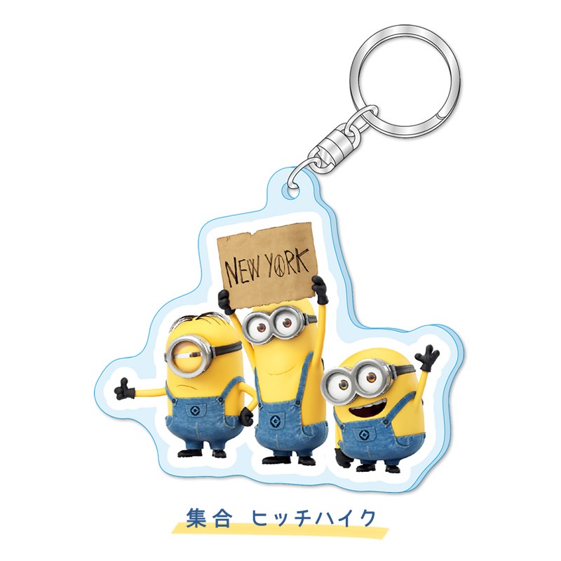 ミニオン ミツメトロニクス アクリルキーホルダー メール便可 ご注文より15営業日前後にて発送 Goods キャラクター雑貨 Run A Town ラナタウン