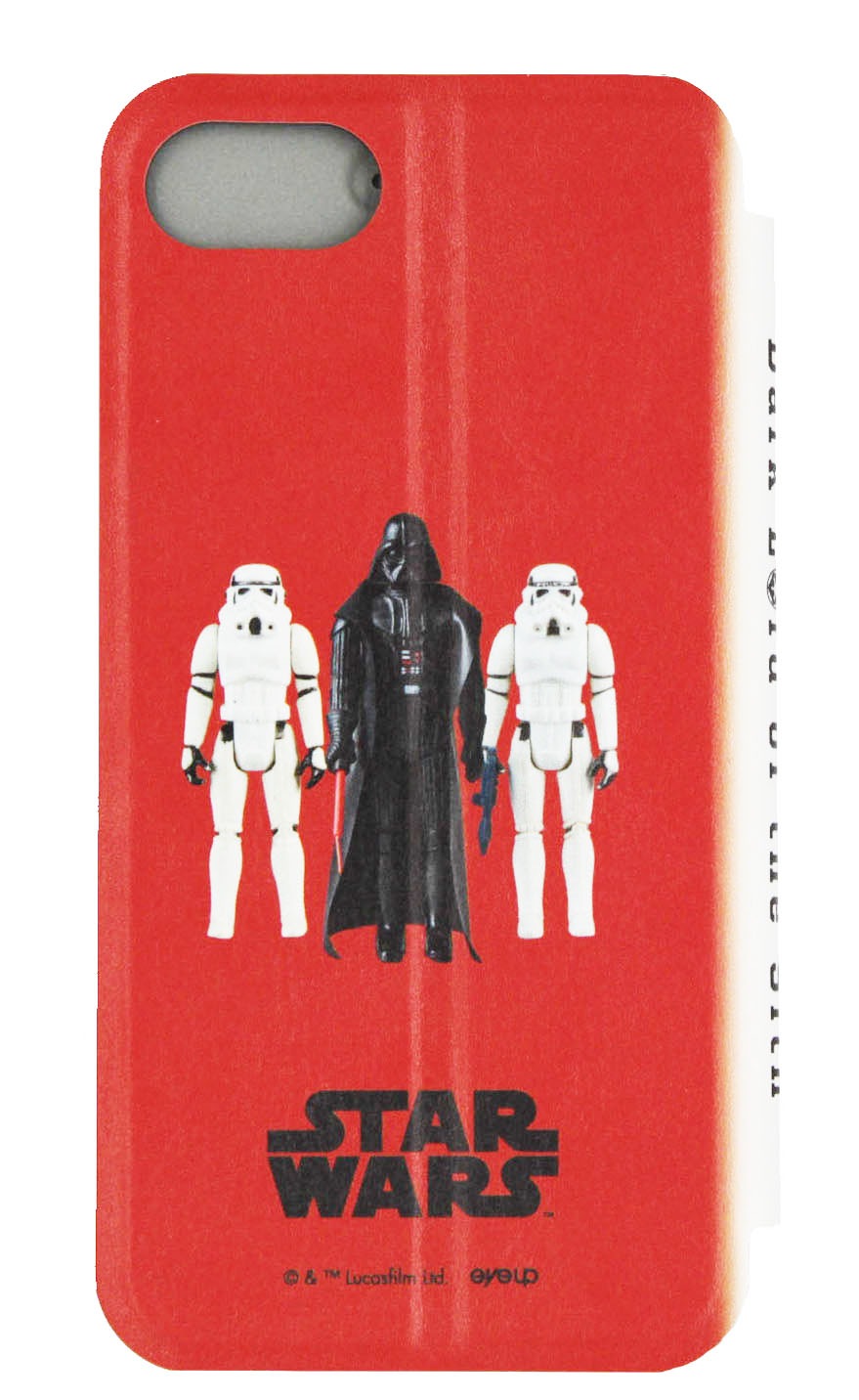 スター ウォーズ アウト オブ ザ ボックス Iphonese第2世代 8 7 フリップカバー メール便可 ご注文より15営業日前後にて発送 Goods キャラクター雑貨 Run A Town ラナタウン