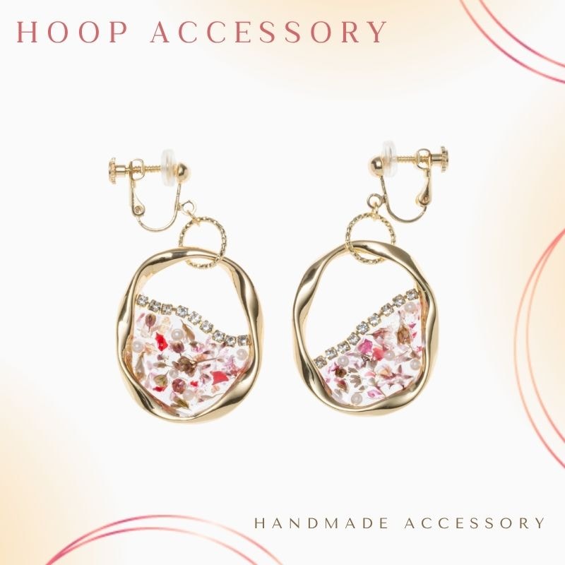 アクセサリー イヤリング ピアス 『hoop フープ』