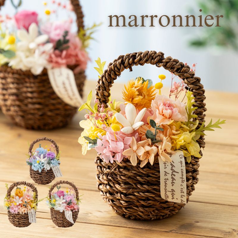 プリザーブドフラワー 『marronnier マロニエ』