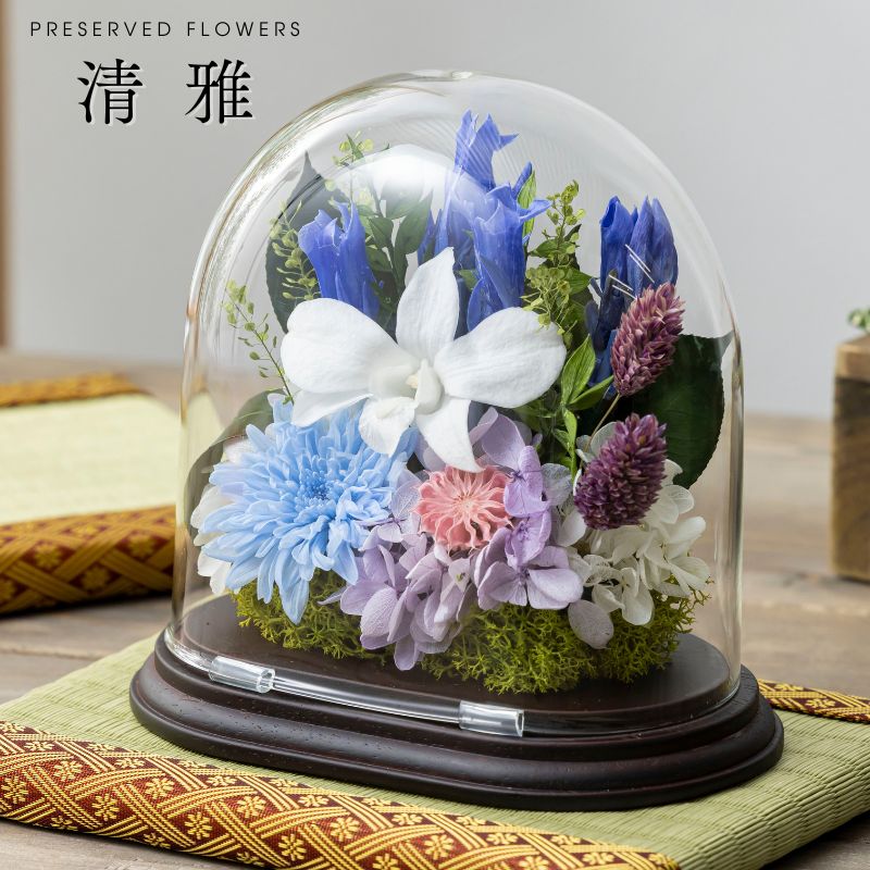 プリザーブドフラワー24種セット Cecil ： セシル （プリザーブドフラワー箱入りBOXアレンジ）【送料無料】