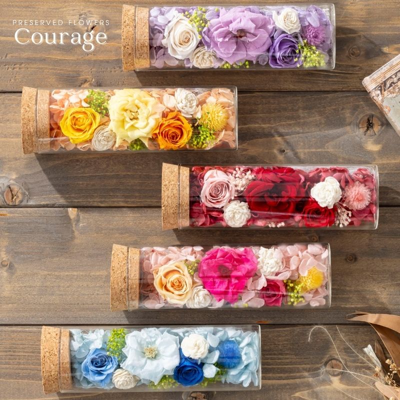 プリザーブドフラワー 『courage クラージュ』