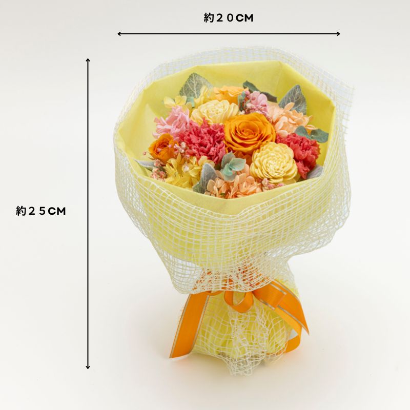 プリザーブドフラワー 『Ruplan's bouquet プリザーブドフラワーの花束』
