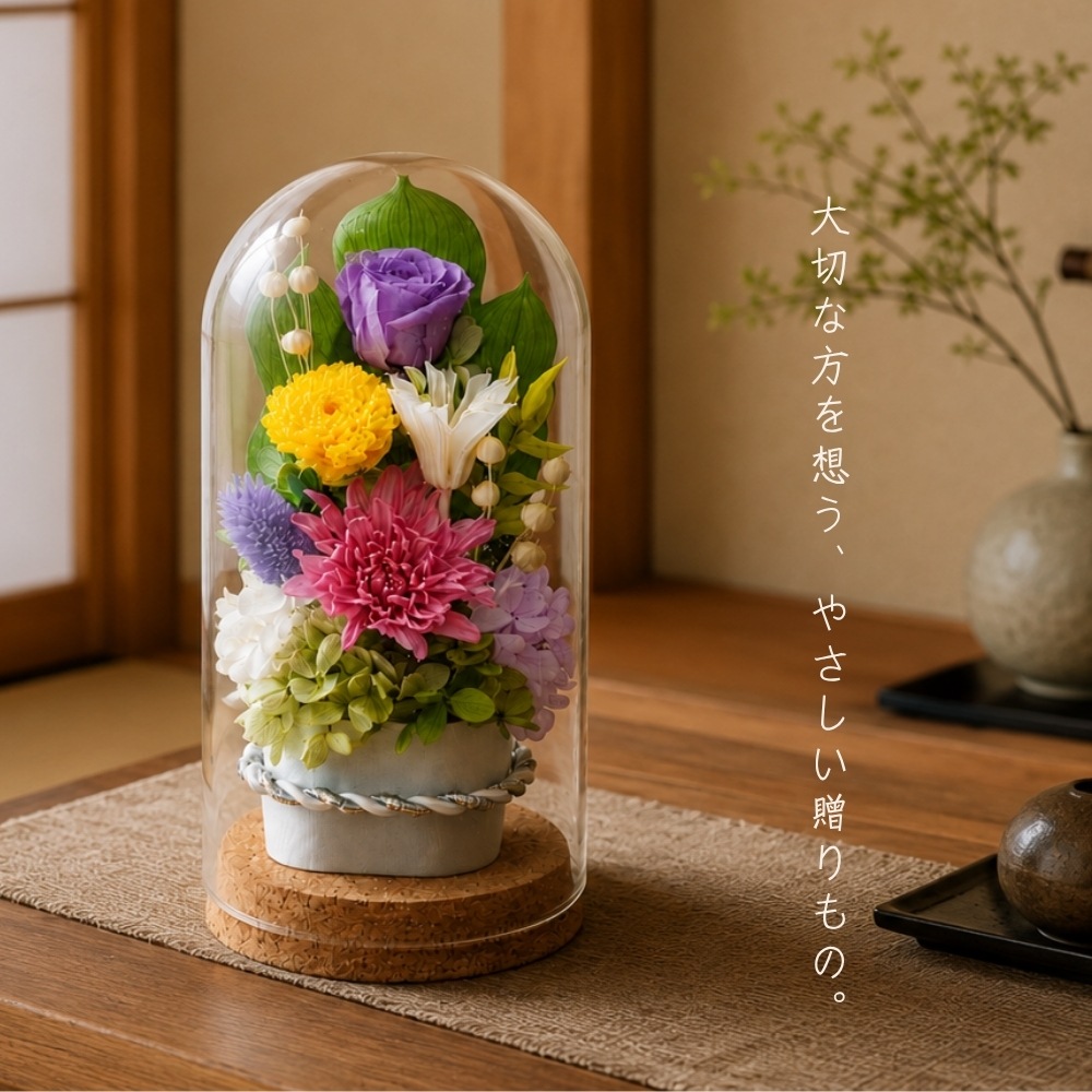 プリザーブドフラワー 『やすらぎ』