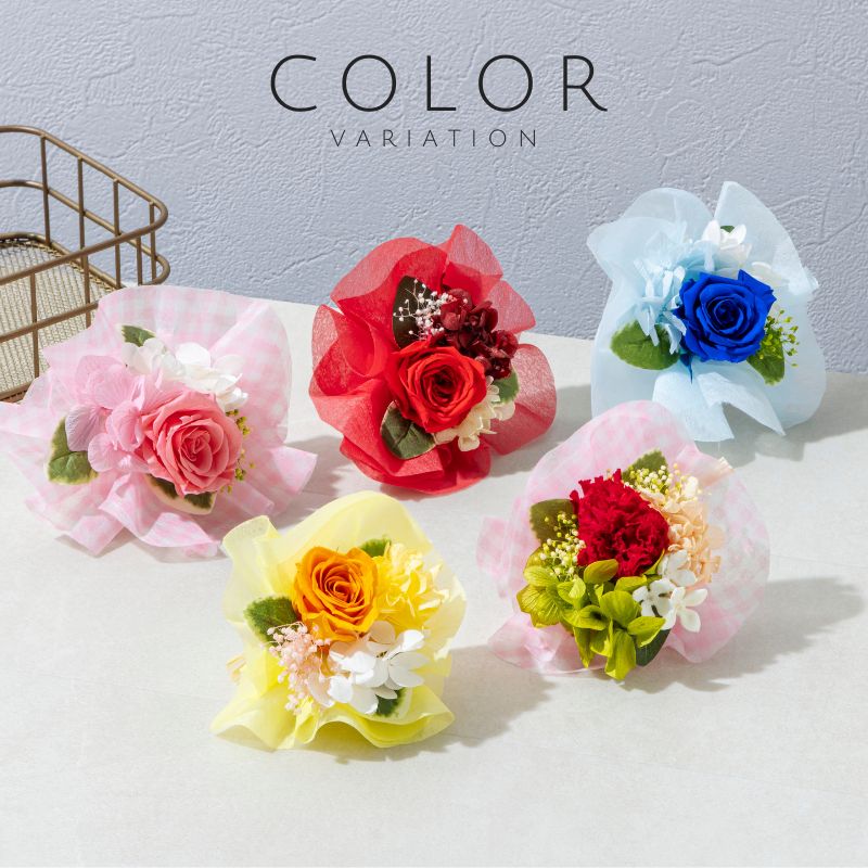 プリザーブドフラワー 『Calinours カリヌゥス』