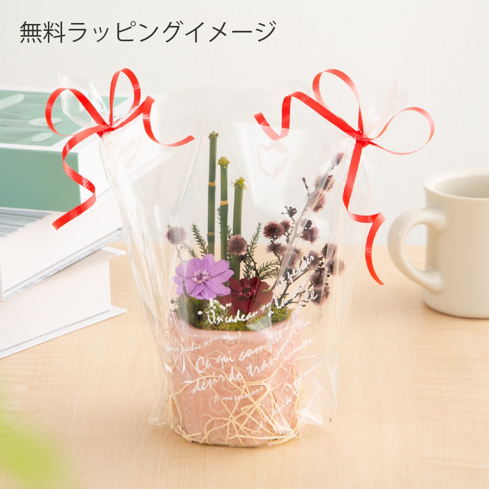 プリザーブドフラワー 『花鳥風月』