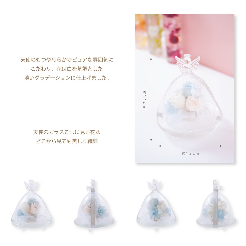 プリザーブドフラワー 『mimi ange ミミ・アンジュ』