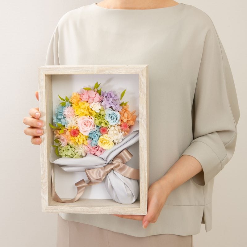 プリザーブドフラワー 『le depart ル・デパール』