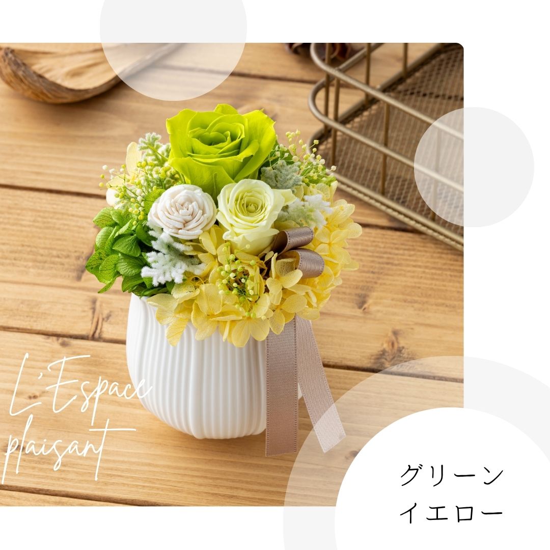プリザーブドフラワー 『L'Espace plaisant レスパース・プレザン』