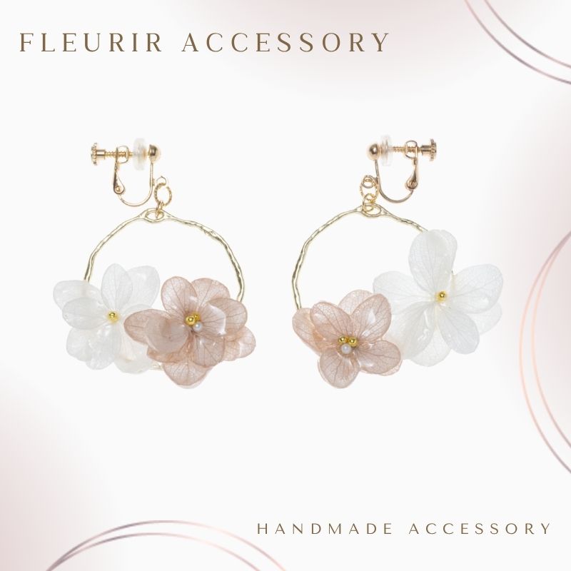 アクセサリー イヤリング ピアス 『fleurir フルリール』