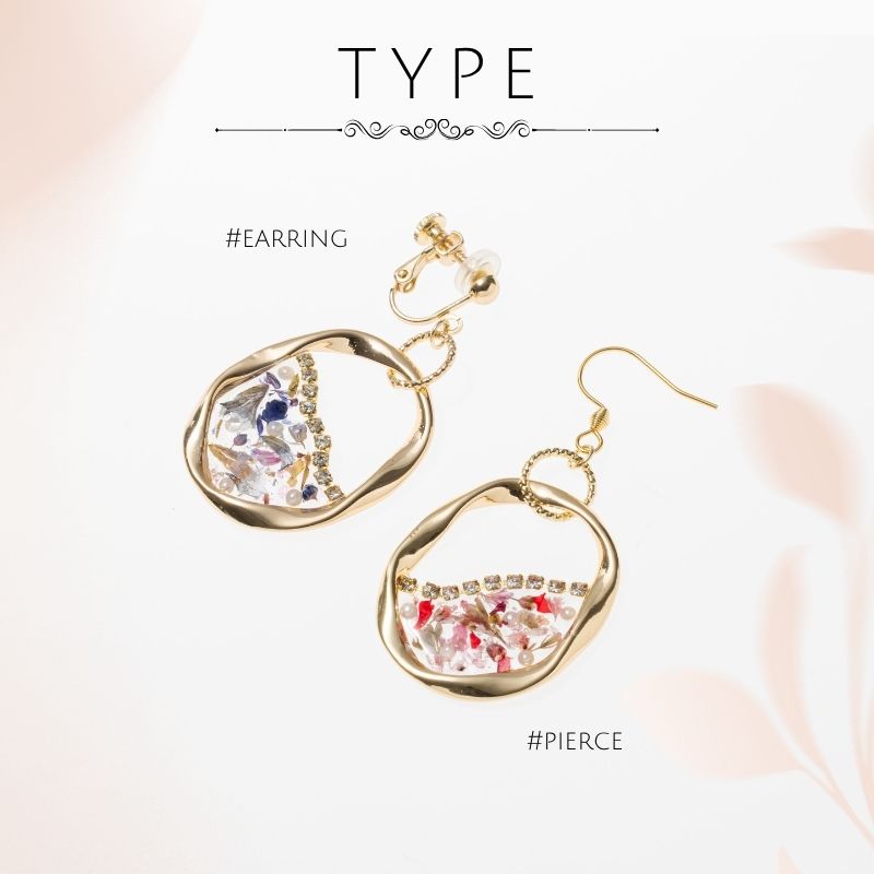 アクセサリー イヤリング ピアス 『hoop フープ』