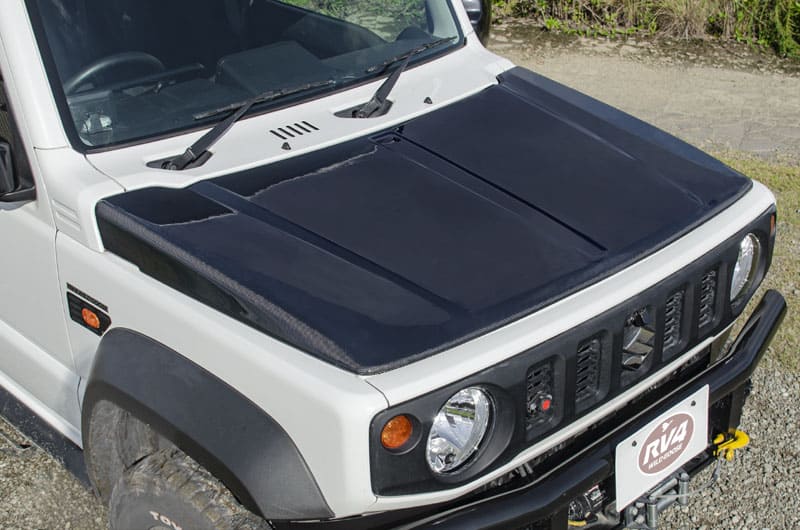 カーボン スラッシュボンネット（ジムニーJB64／JB74）