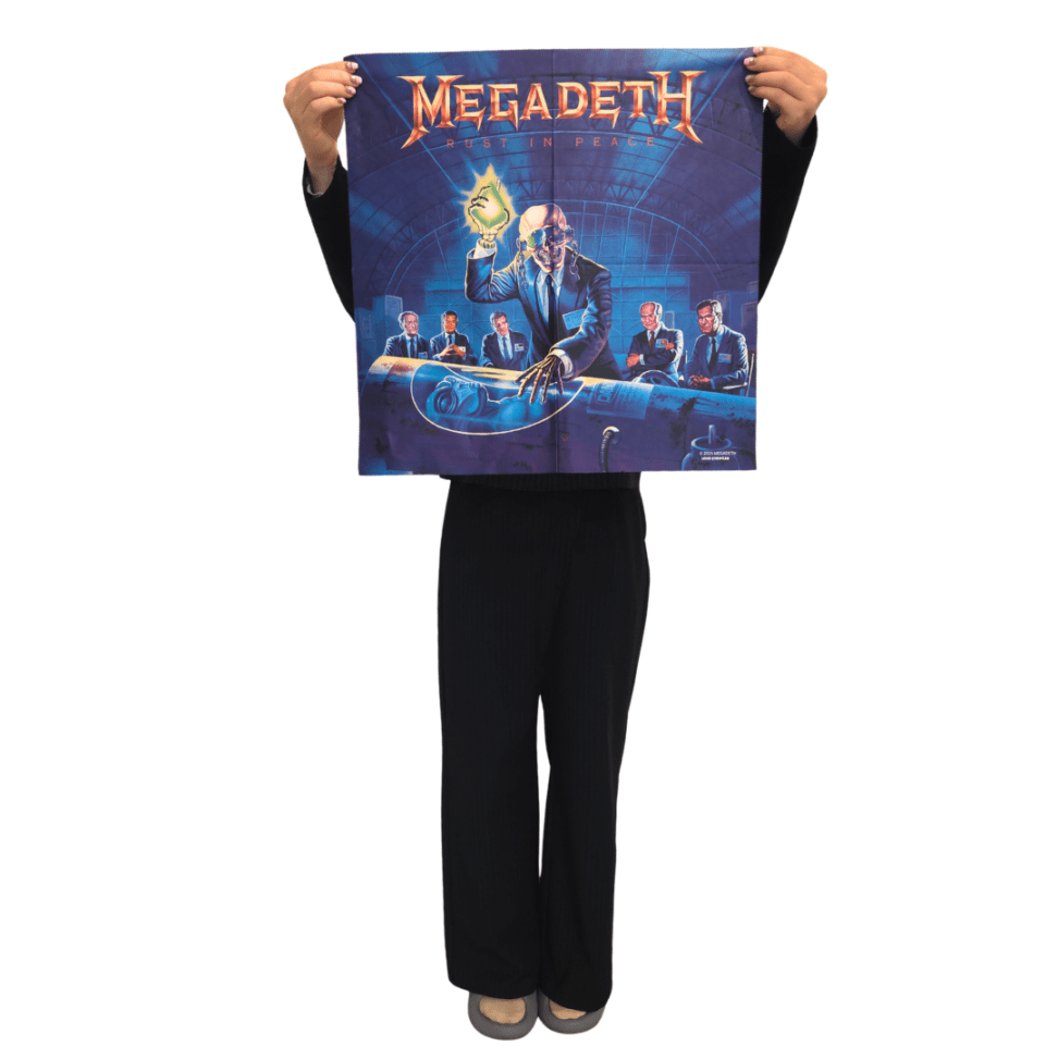 MEGADETH 「RUST IN PEACE」 大判マルチクロス