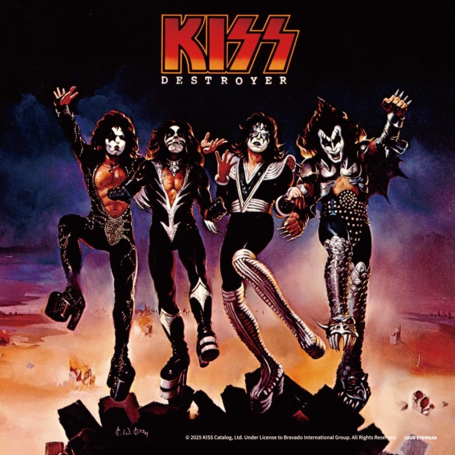 KISS「Destroyer」 大判マルチクロス