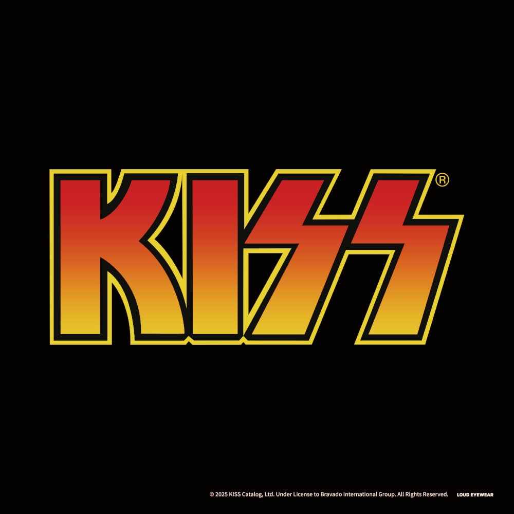 KISS「GRADIENT LOGO」 大判マルチクロス