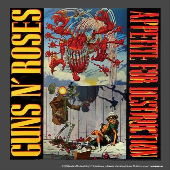 ガンズ・アンド・ローゼズ「 Appetite For Destruction1」 大判マルチクロス