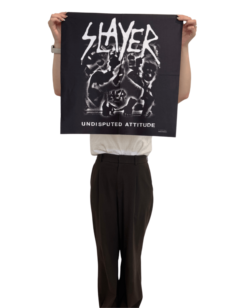 SLAYER 「Undisputed Attitude」 大判マルチクロス