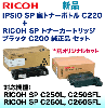 �ڥ��ꥸ�ʥ륻�åȾ��ʡۥꥳ�� IPSiO SP �ѥȥʡ��ܥȥ� + SP �ȥʡ� �֥�å� C200 �����ʥ��å� (RICOH SP C250L / C260L ���꡼���б�)