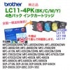 �֥饶������ LC11-4PK �ʤ�����4���ѥå��� �������󥯥����ȥ�å� ���������Բ�