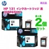 �ڽ����� �� 2�ĥ��åȡ� HP���ҥ塼��åȡ��ѥå����� HP 131 ���󥯥����ȥ�å� �֥�å� ���� ��C8765HJ��