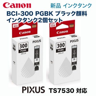 純正品 2個セット】 CANON／キヤノン インクタンク BCI-300PGBK ...