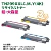 Ķ 顼3åȡ brother֥饶 TN299XXLC, M, Y4K ꥵȥʡȥå  HL-L3240CDWMFC-L3780CDW б