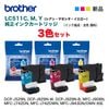 ͥݥآڥ顼3åȡ brother֥饶  LC511C, M, Y ġ֡ 󥯥ȥå   DCP-J529N, DCP-J916N, DCP-J929N-W/B, MFC-J908N, MFC-J742DN/DWN, MFC-J943DN/DWN б Բġ