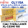 ��4�����åȡ��ٻ��� CL115A �֥�å��������󡦥ޥ��󥿡���������  �����ȥʡ������ȥ�å� ����(Color Printia LASER XL-C2340 �б�)