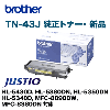 �֥饶������ TN-43J �����ȥʡ�  (HL-5430D, 5350DN, 5380DN, 5340D, MFC-8380DN, 8890DW�б���