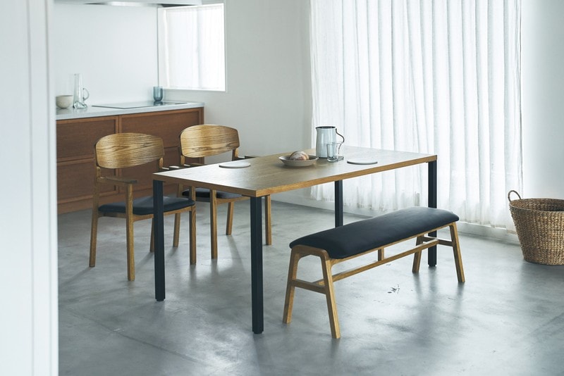 スタンダイニングベンチMサイズ商品イメージ