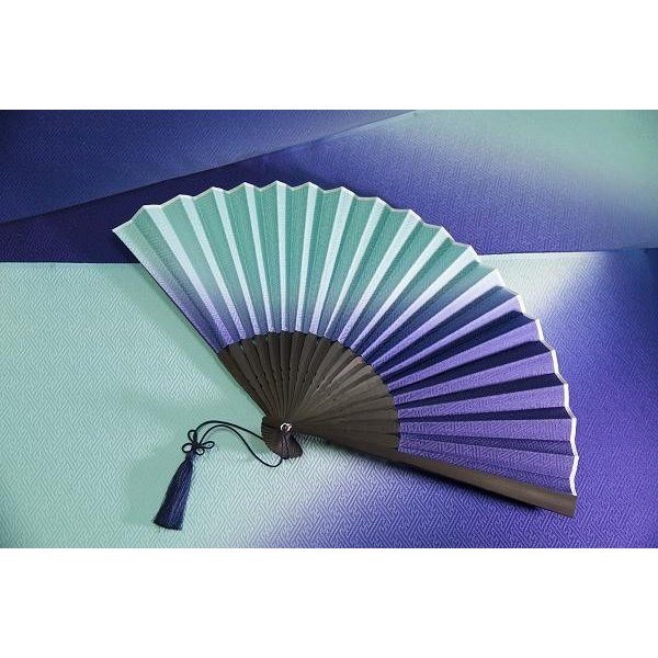 京友禅扇子セット 空(そら) 専用扇子入れ付き | 京友禅 扇子