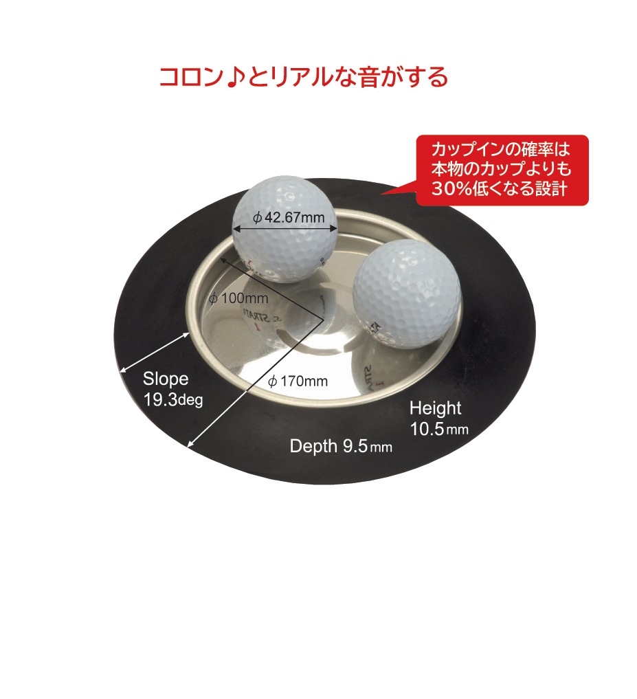 上手くなるカップ ブラック