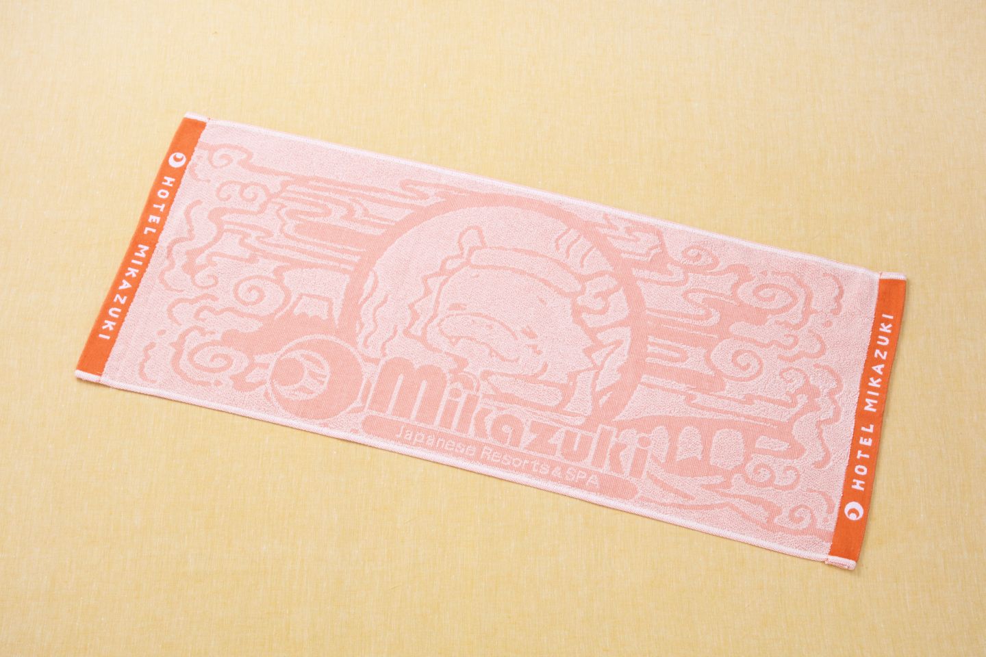 【ホテル三日月限定】ミカゴンジャガードタオル