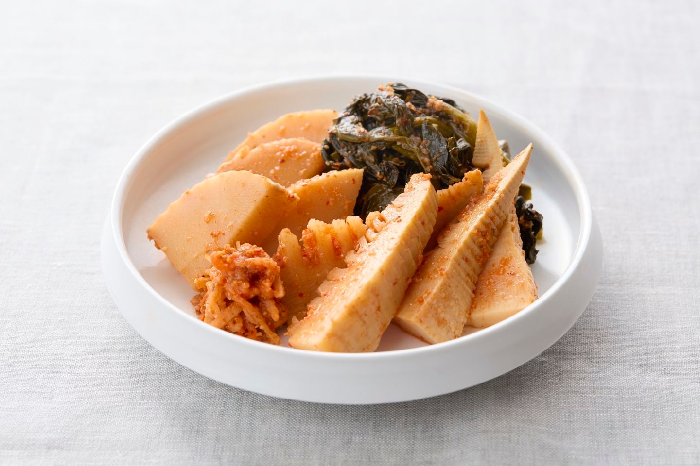 菜の花タケノコキムチ