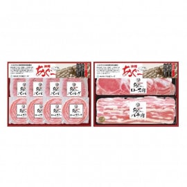 【マキ屋フーズ】沖縄県産豚あぐー　紅麹入ハンバーグ＆ロールステーキセット＋すき焼き肉セット