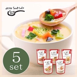 沖縄県産野菜を使ったレトルトスープ　選べる5点セット