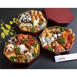 ＜店舗受取＞【四つ竹】料亭のオードブル　三段