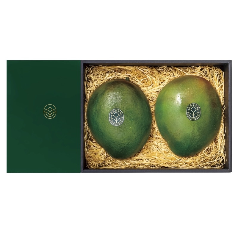 コピー琉貿果実苑 沖縄県産「生産者指定」厳選マンゴー 2個詰合