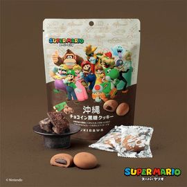 【沖縄美十】チョコイン黒糖クッキー　スーパーマリオ限定パッケージ