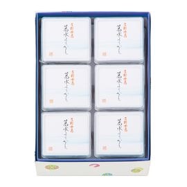 【菓匠 清閑院】吉野本葛 葛水ようかん　6個入