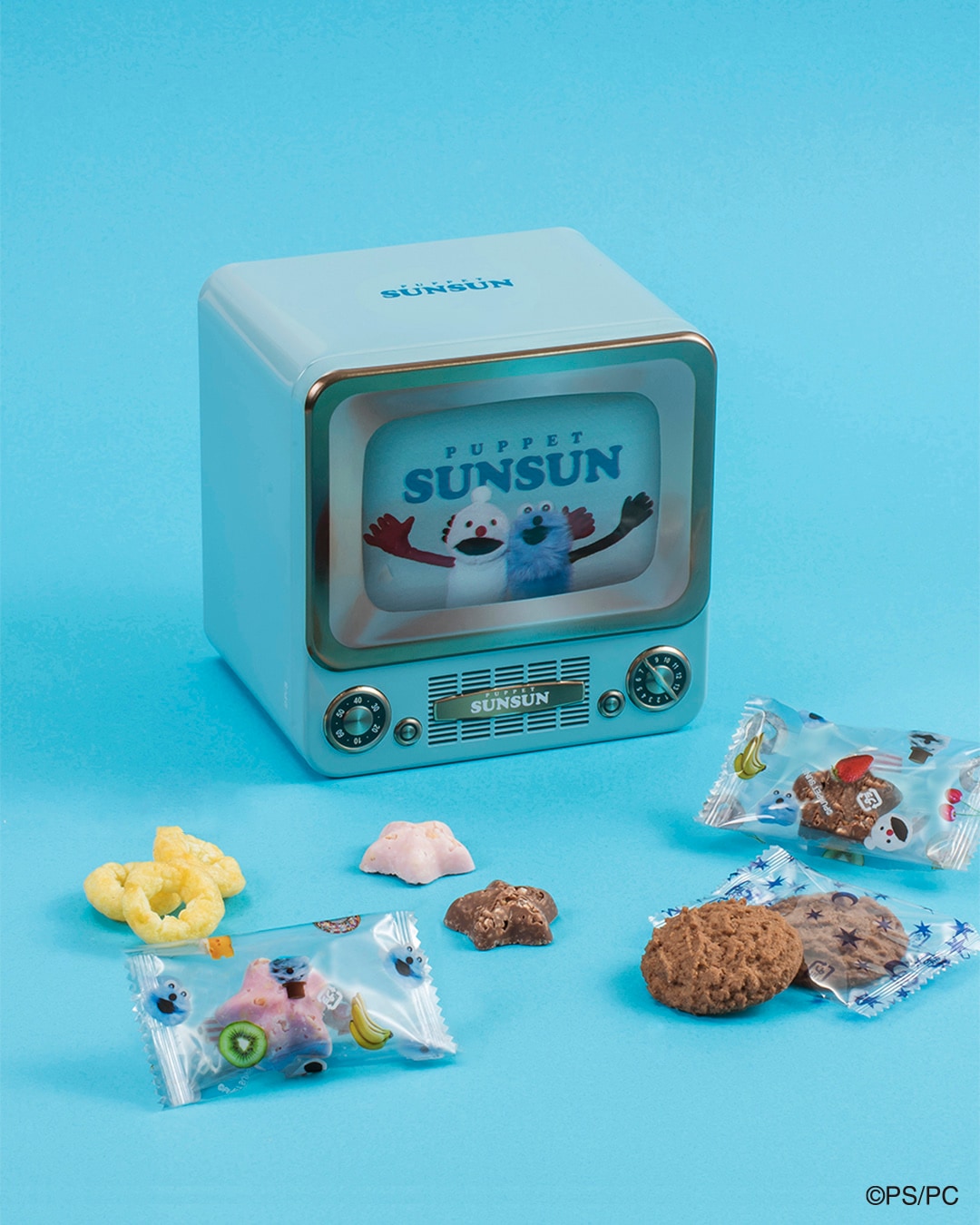 パペットスンスン ハッピーバッグ レトロテレビ缶 配送＞【パペットスンスン】レトロテレビ缶 | 特集,2026 Valentine's