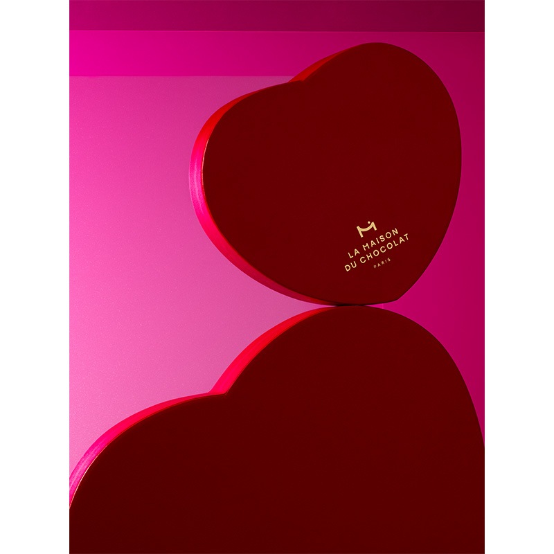 配送＞【ラ・メゾン・デュ・ショコラ】ハート ギフトボックス S1