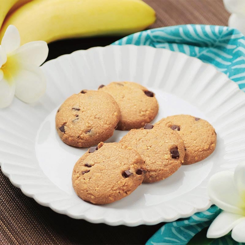 バナナパラダイス】バナナチョコチップクッキー | フード・スイーツ