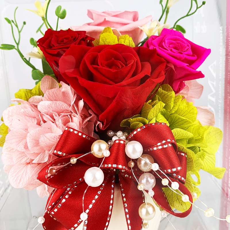 店舗受取＞【オランディアガーデン】プリザーブドフラワー 大 | フード