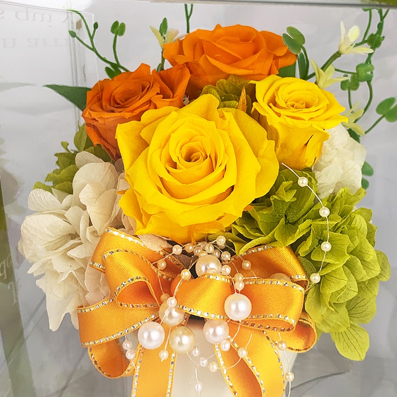 店舗受取＞【オランディアガーデン】プリザーブドフラワー 大 | フード