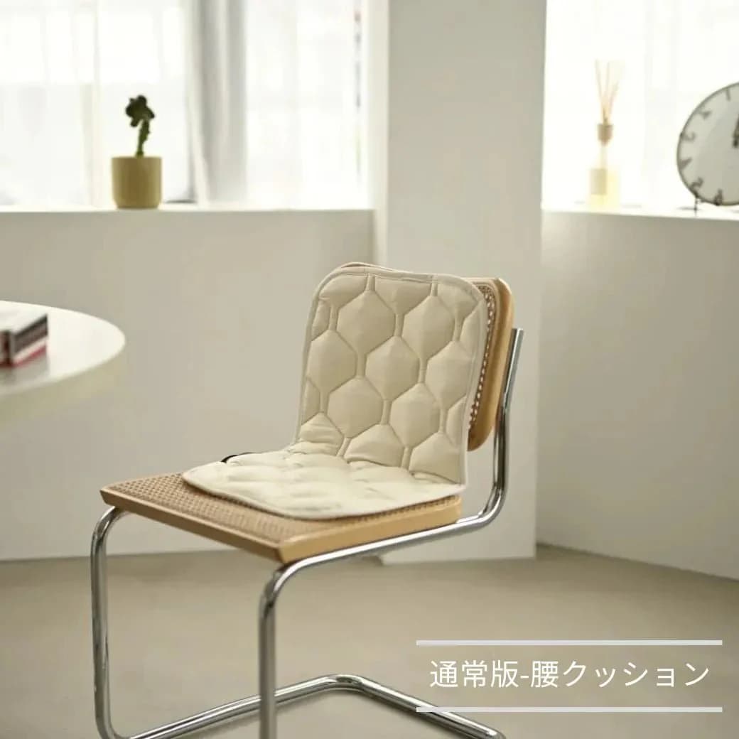 SLEEP HEXAGON　ホルミシス腰クッション　洗濯機可　ラジウム鉱石　低放射線ホルミシス　日本製