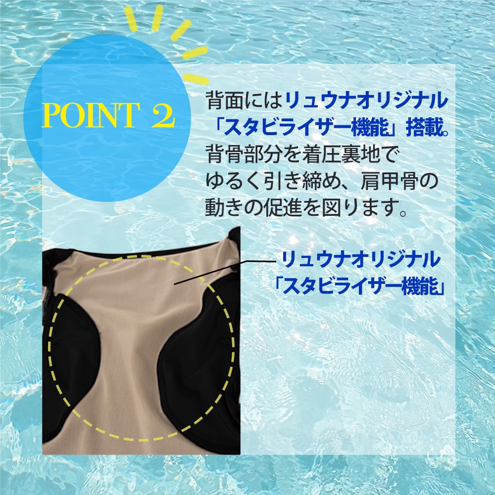 婦人 レディース 水着 ジム用水着 フィットネス水着 半袖 袖あり セパレート フルジップ ファスナー 体型カバー 柄 ロゴ 9M 11L 13L 15LL 17LL 19LL 21LL 23LL 40代 50代 60代 70代 大きいサイズ NB2511R NB2514M NB2514R