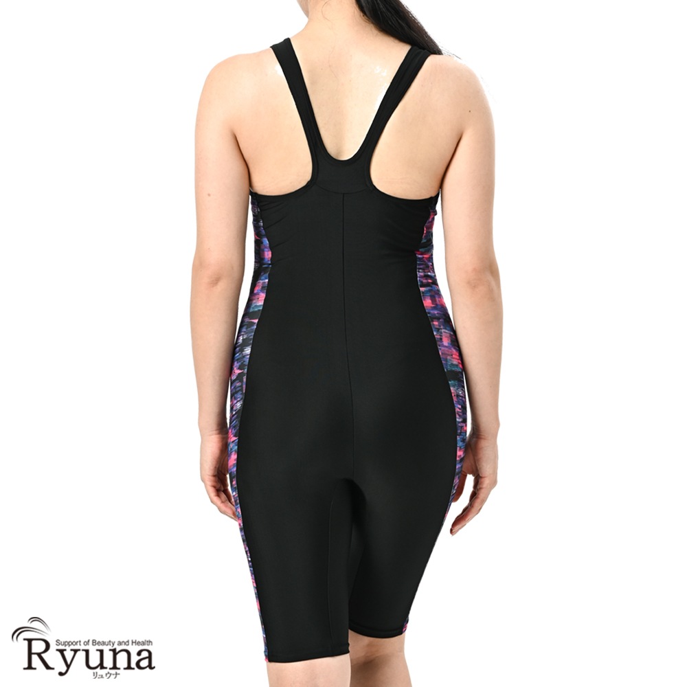 【SALE】【50%OFF】フィットネス水着 ジム用水着 レディース 30代 40代 オールインワン ノースリーブ 9M 11L 13L 50代 60代 体型カバー ママ プール NP2303